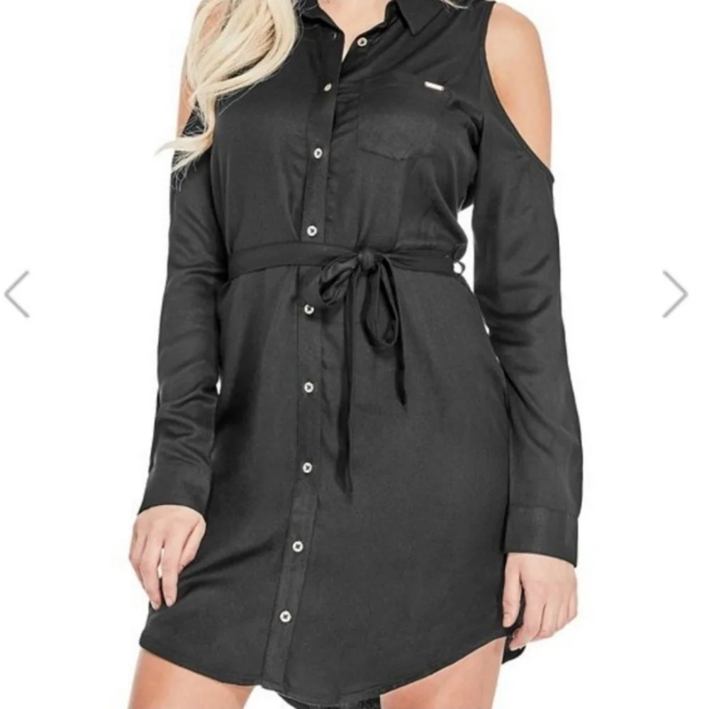 OLIVE GREEN GUESS DRESS - Picture 3 of 5